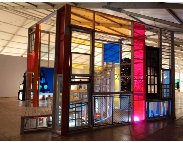 Miami Lighthouse<br>SCOPE Art Fair 2012<br>16ft x 14ft x 16ft