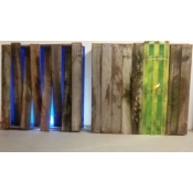 Blue and Green Wall